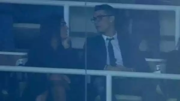 Cristiano Ronaldo takes his girlfriendGeorgina Rodriguez to watch Real Madrid match (photos)